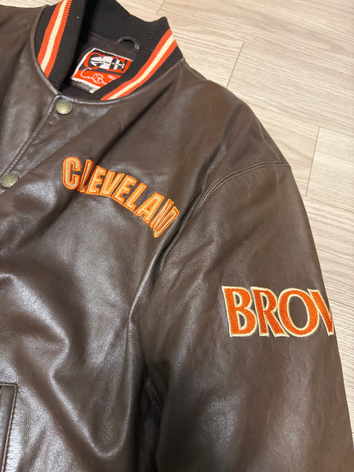 팔리할리우드 오마쥬 레더 봄버 상품이미지3