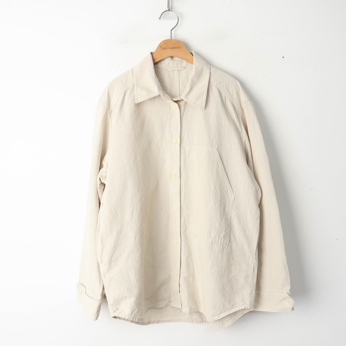66/비이커 코튼린넨 셔츠자켓 상품이미지1