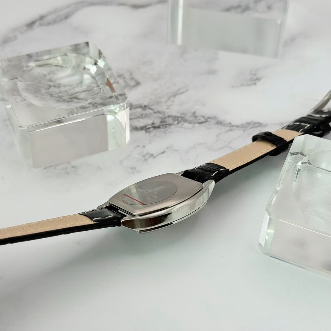 80s90s 빈티지 세이코 루키아 기요쉐 패턴 썬레이 워치 상품이미지10