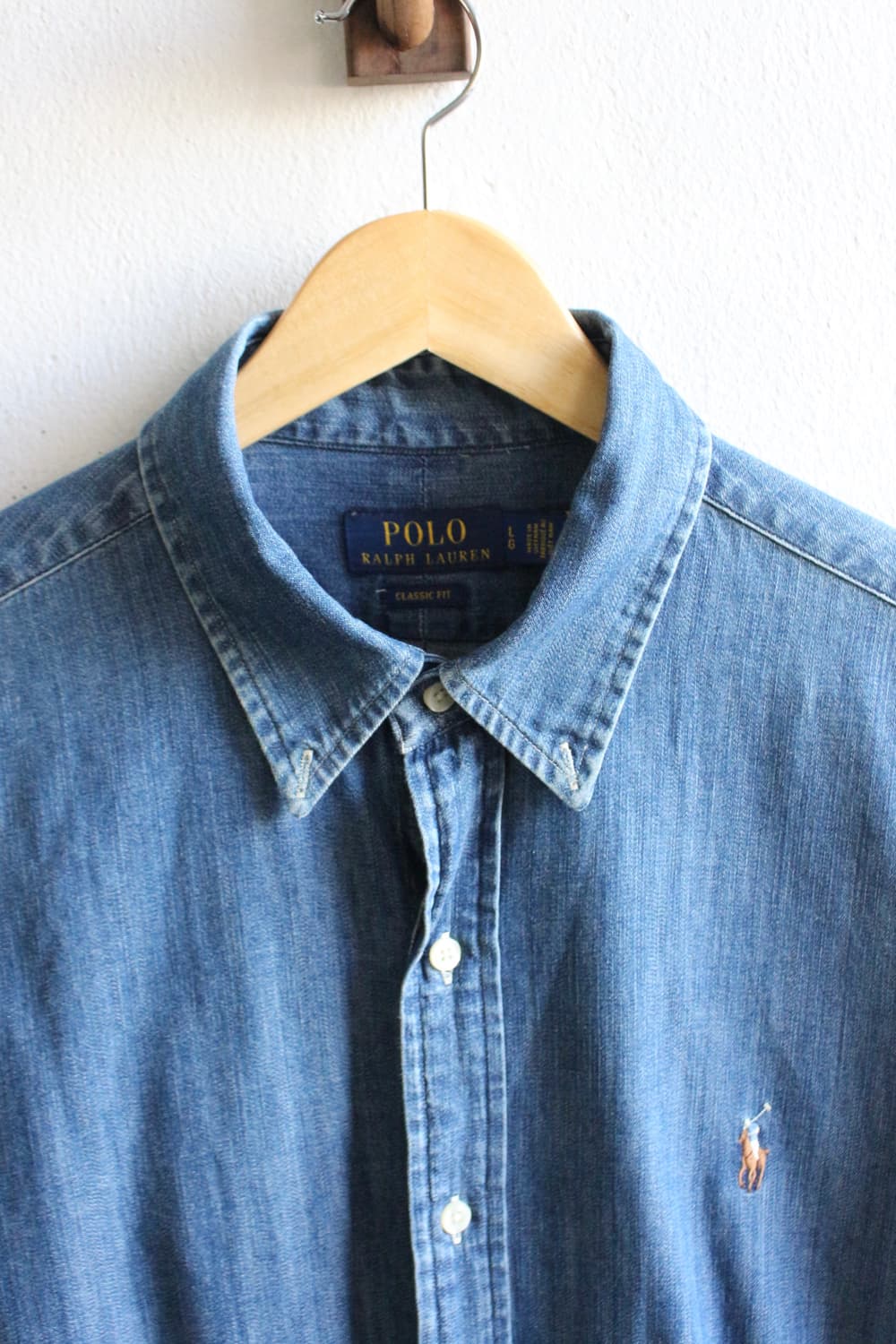 폴로 데님 셔츠 상품이미지4