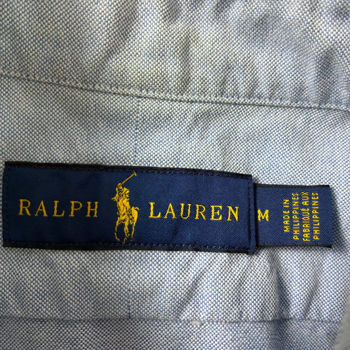 Polo  폴로 랄프로렌 자수 코튼 RL 팀리그 샴브레이 반팔 셔츠 상품이미지7