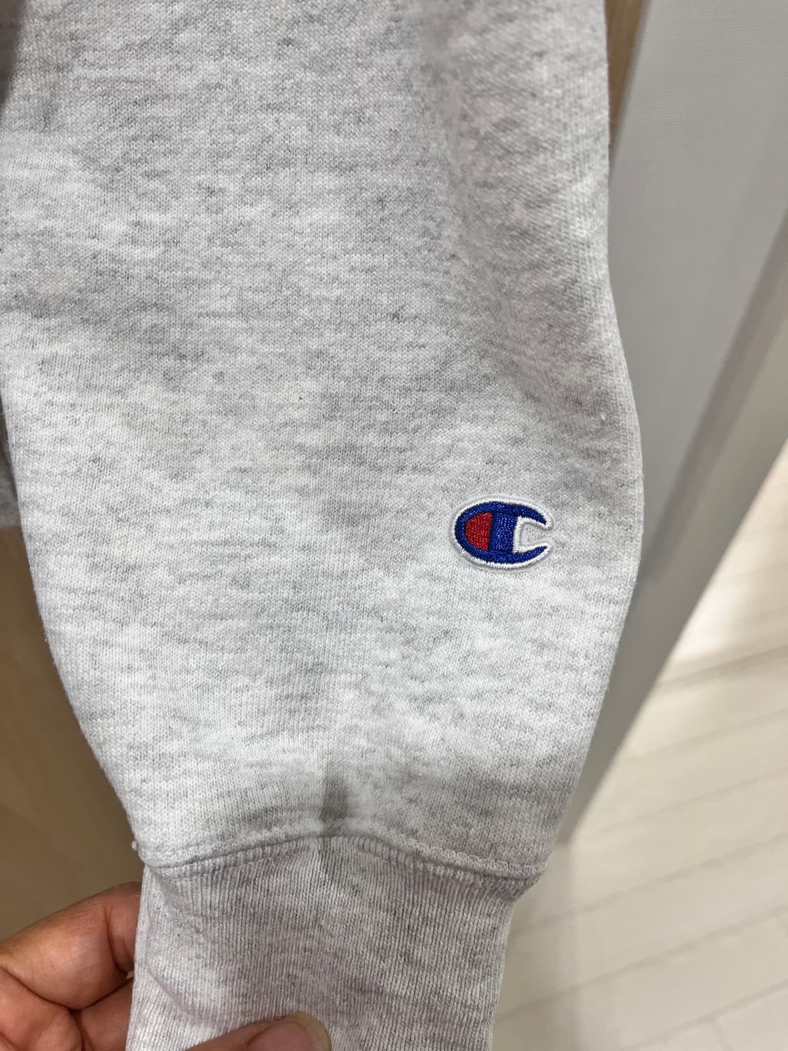 챔피온 맨투맨 애쉬컬러 상품이미지5