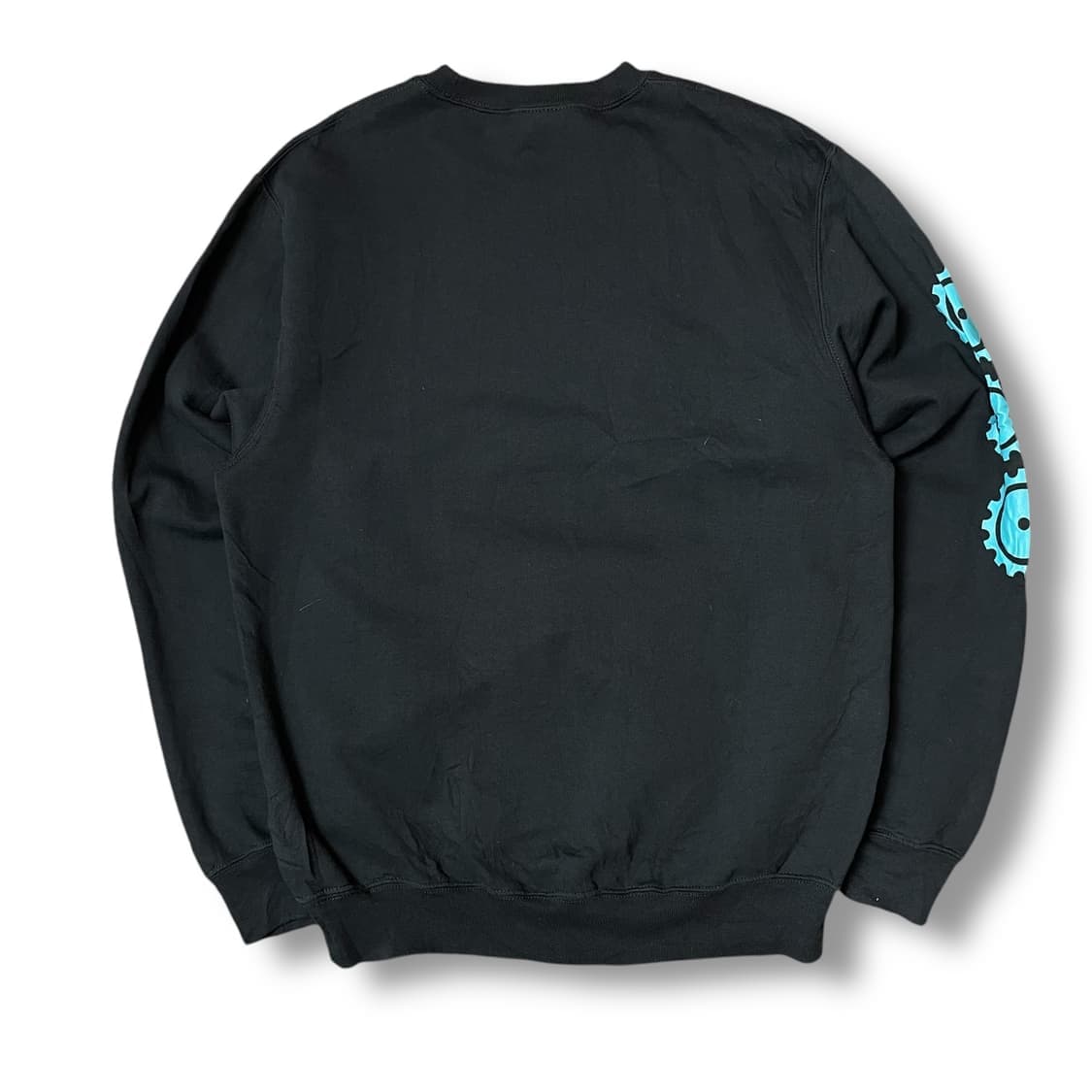 USA 블랙 기모 맨투맨 M 상품이미지2