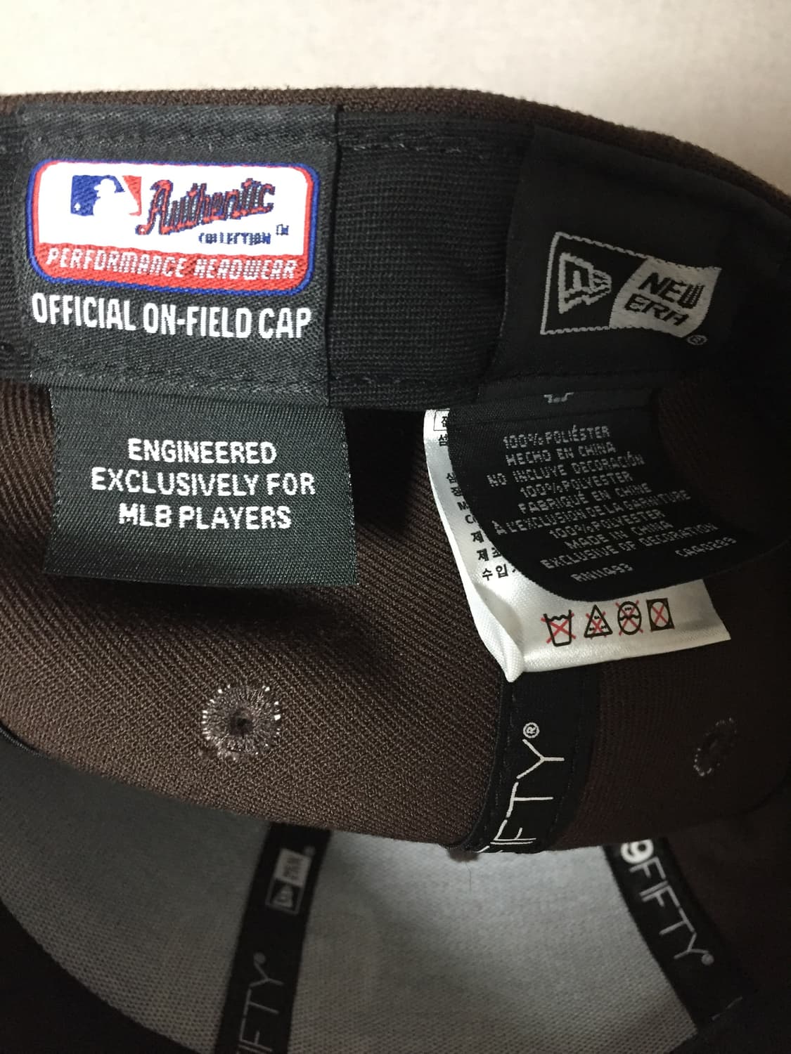 뉴에라 MLB 어센틱 샌디에이고 파드리스 브라운 상품이미지2