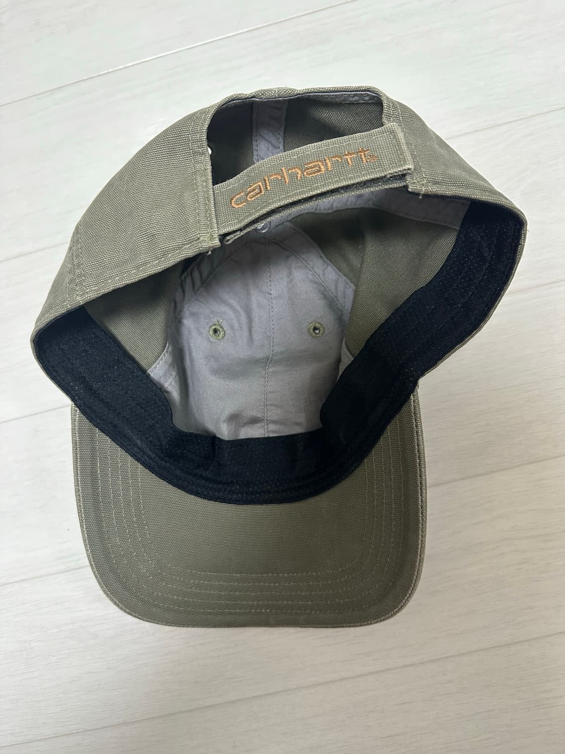 칼하트 캔버스캡 아미 그린 모자 볼캡 상품이미지3