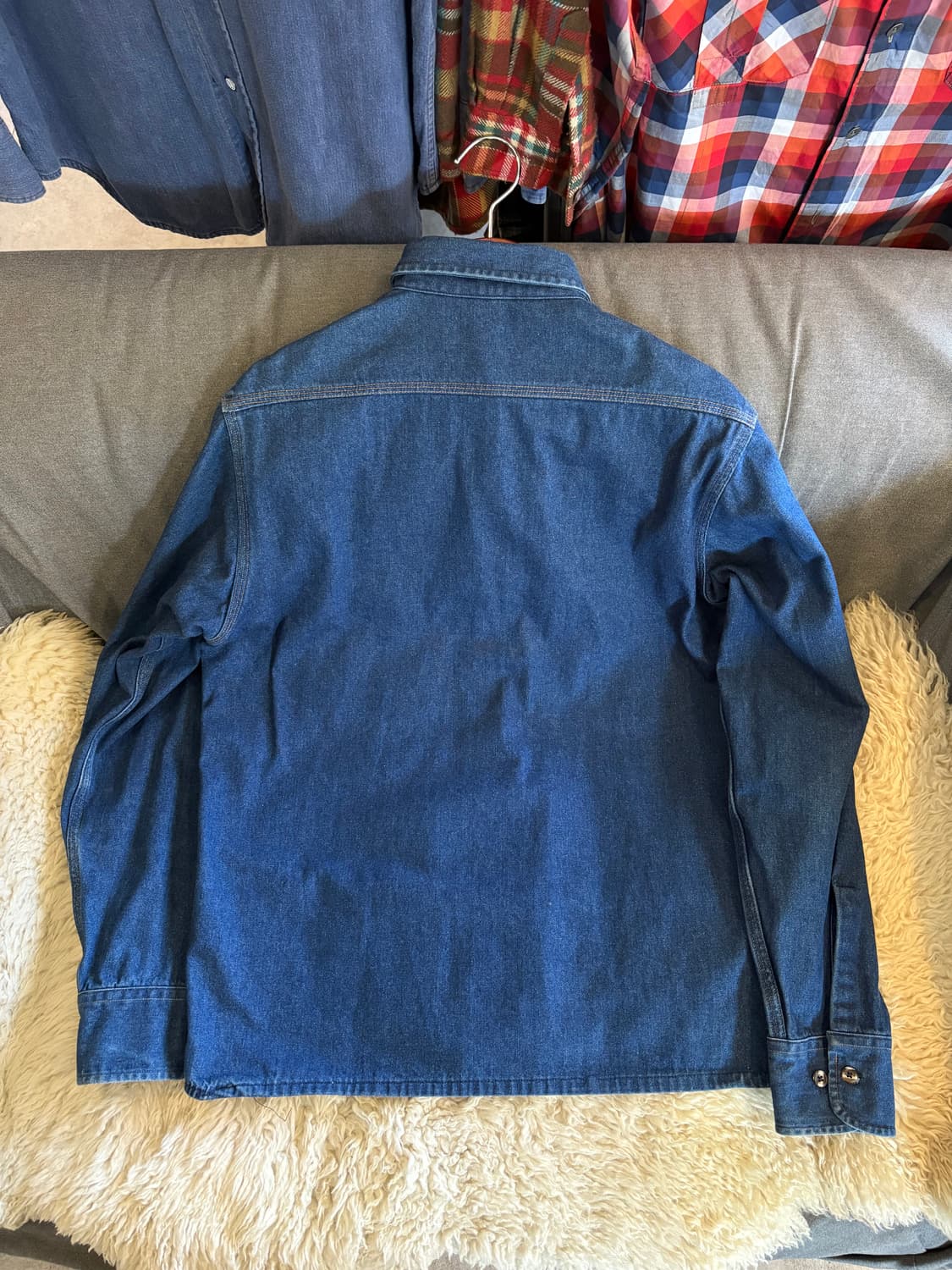 칼하트 데님 셔츠 상품이미지6