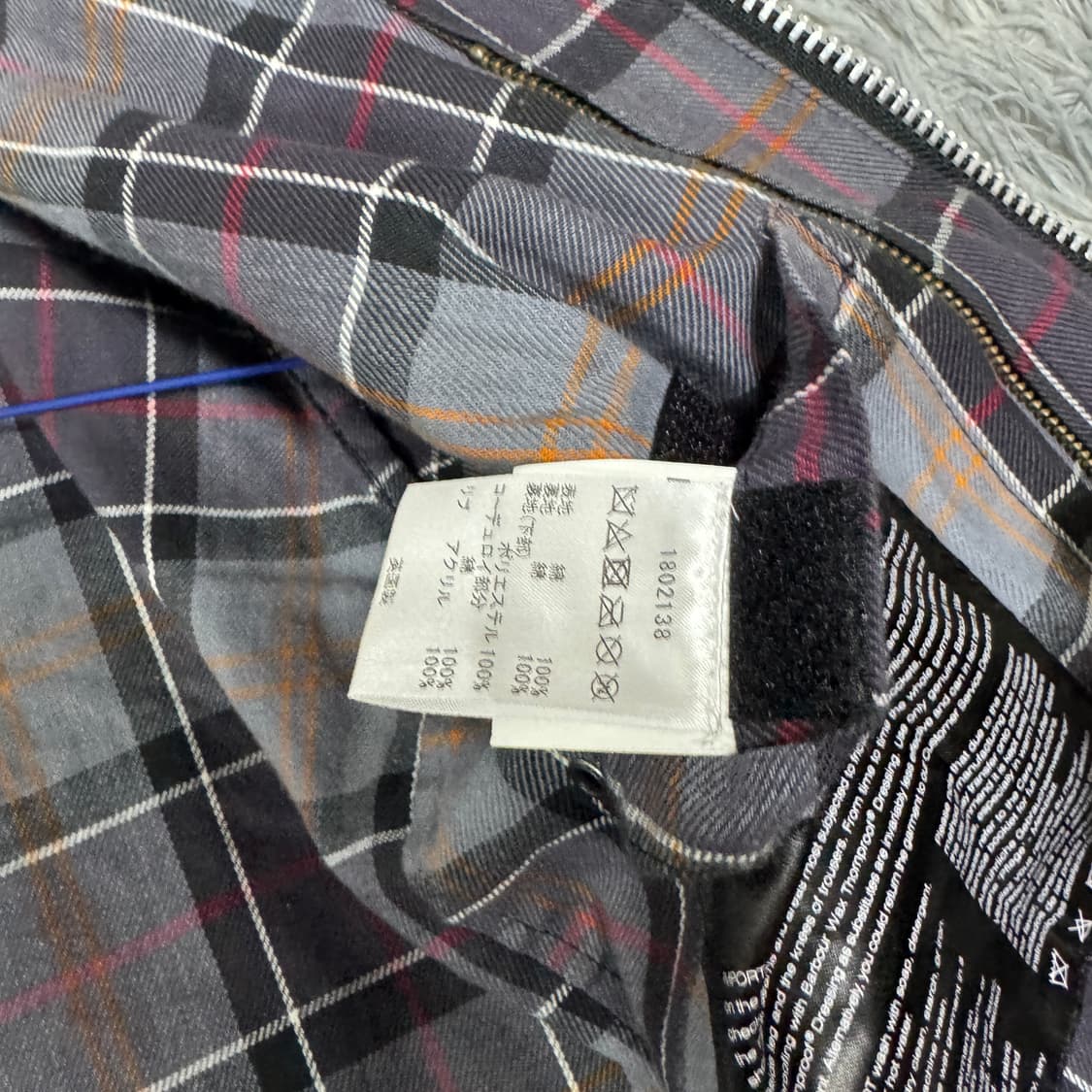 바버 클래식 비데일 왁스자켓  32사이즈 일본판 여성 55-66  상품이미지5