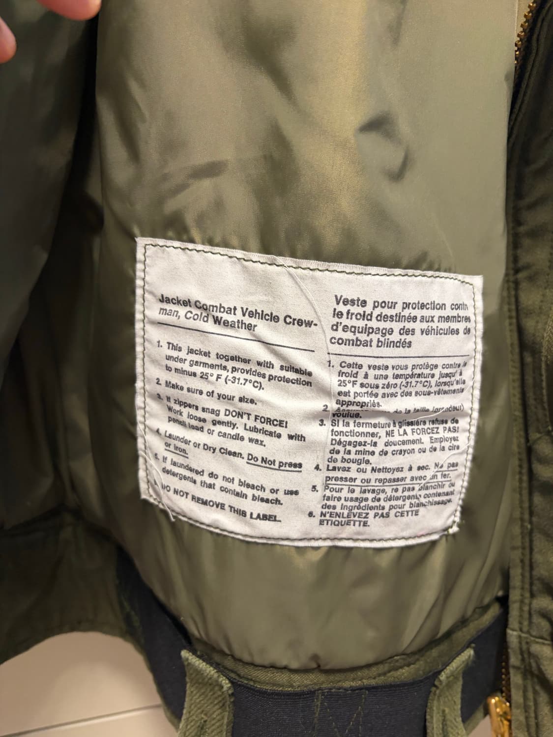 91년 캐다다 탱커 자켓 상품이미지4