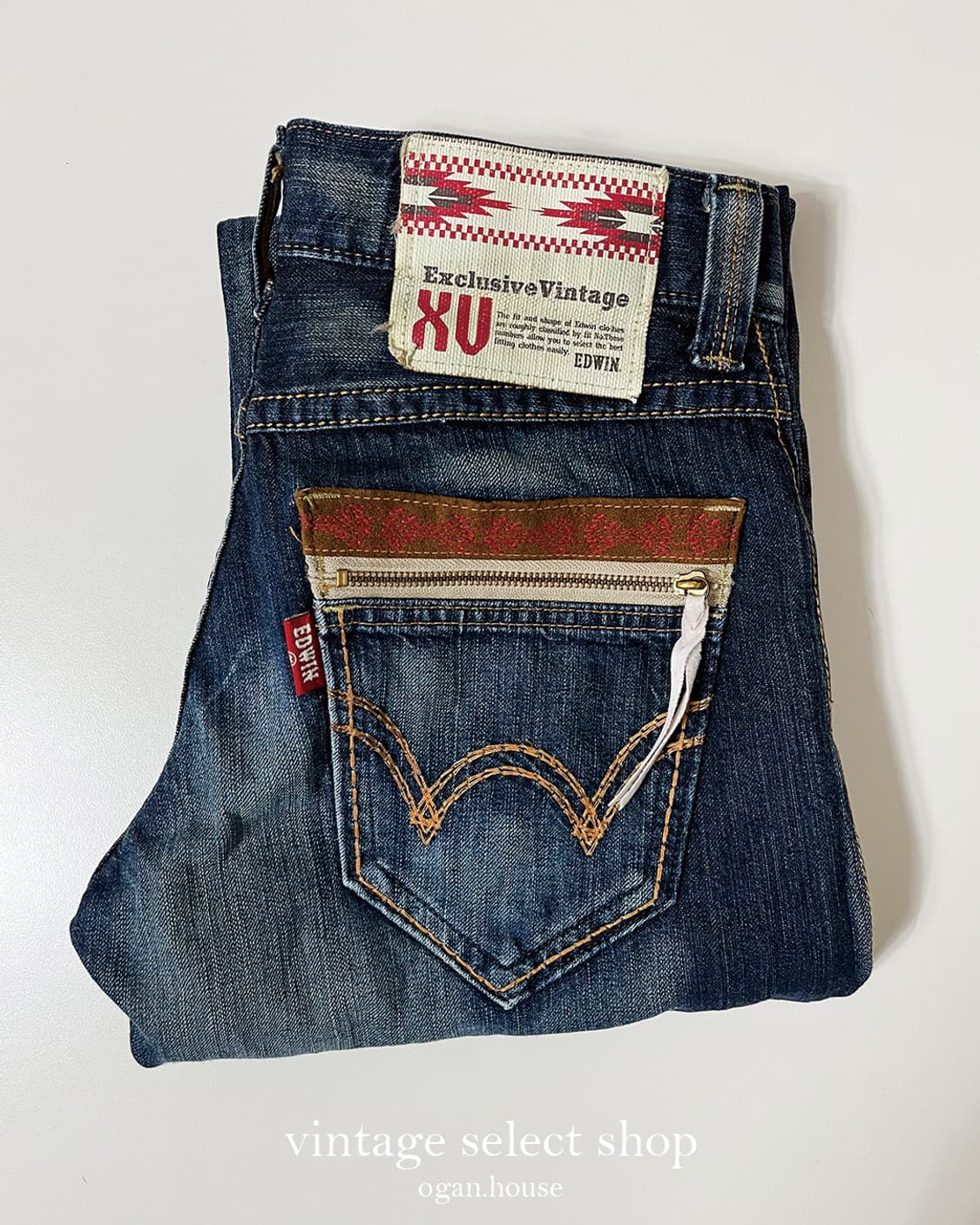 vintage denim pants[EDWIN] 상품이미지1