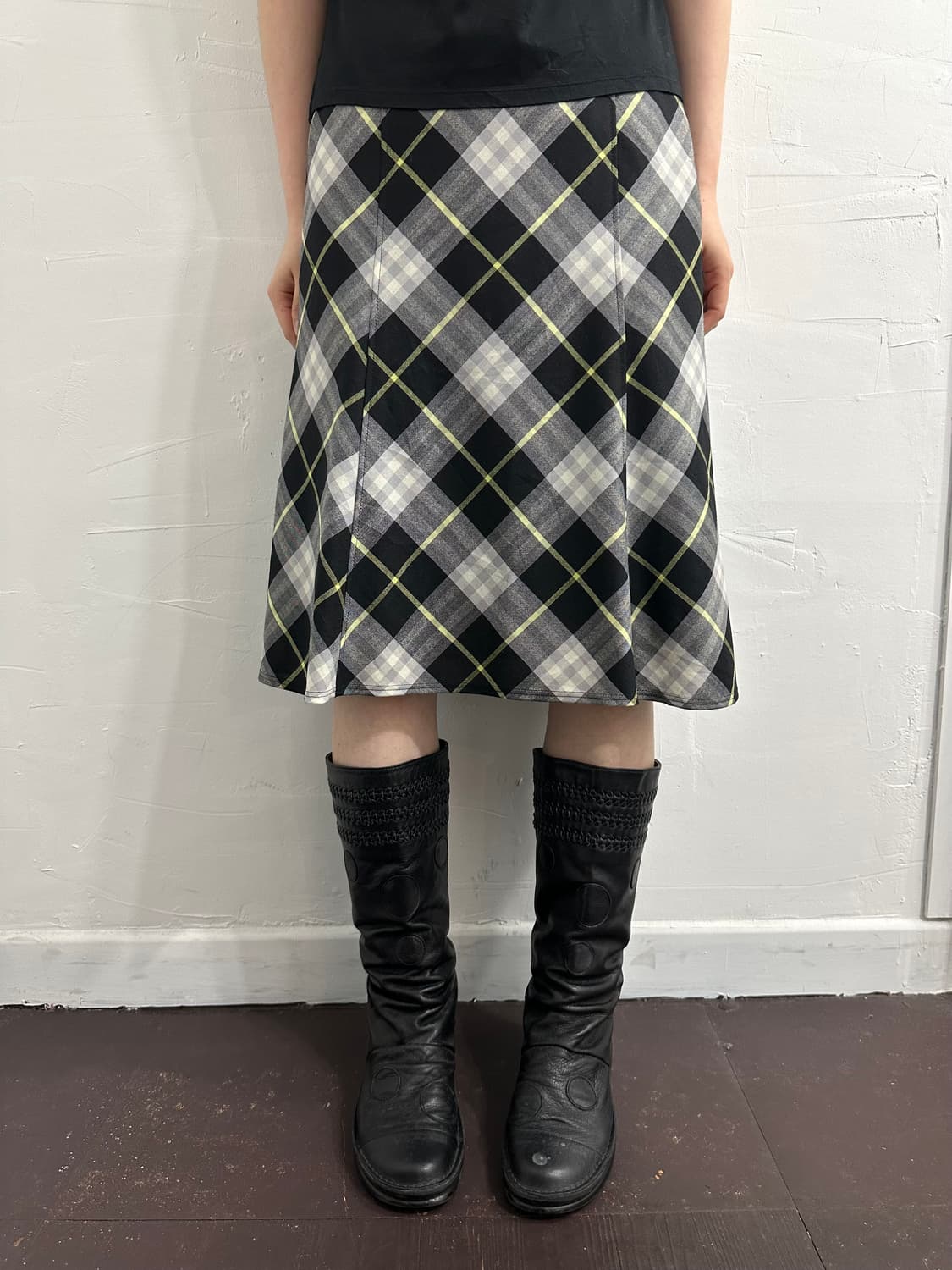 burberry check midi skirt 상품이미지4