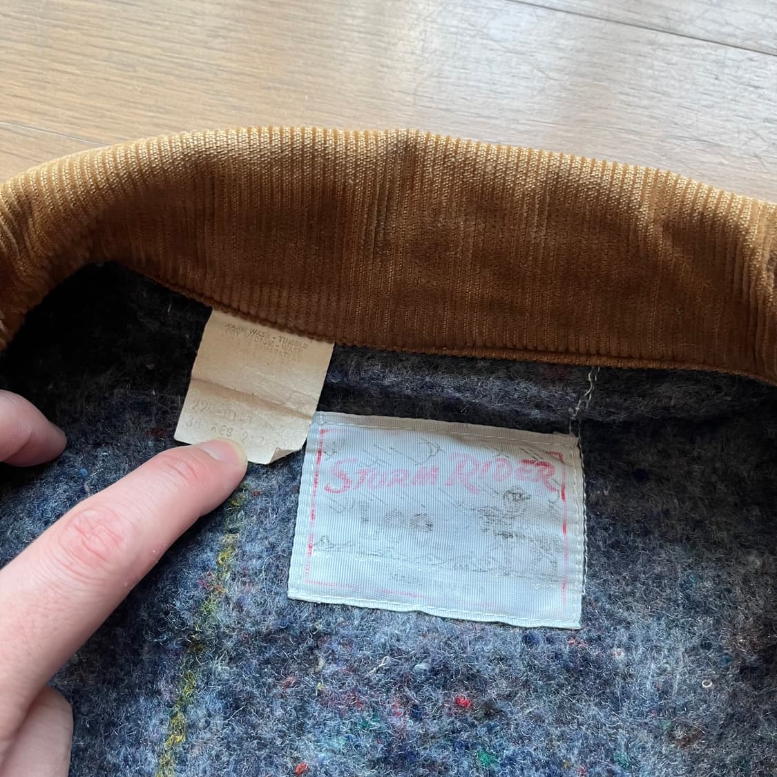 70년대 Lee 스톰라이더 데님 자켓 미국제조 빈티지 리 38사이즈 상품이미지5