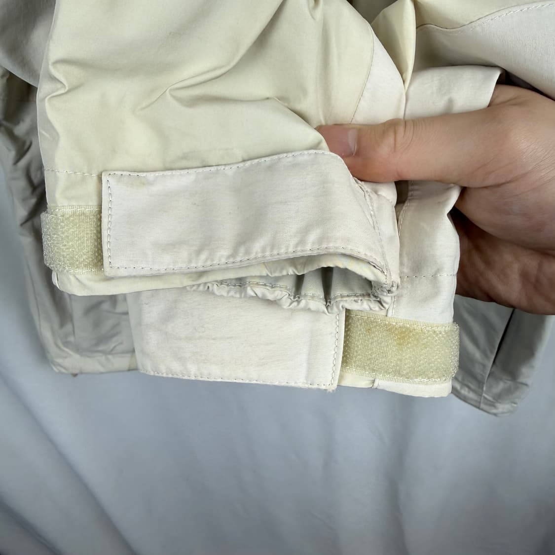 (S) 노스페이스 우먼스 고어텍스 바람막이 자켓 크림 상품이미지6