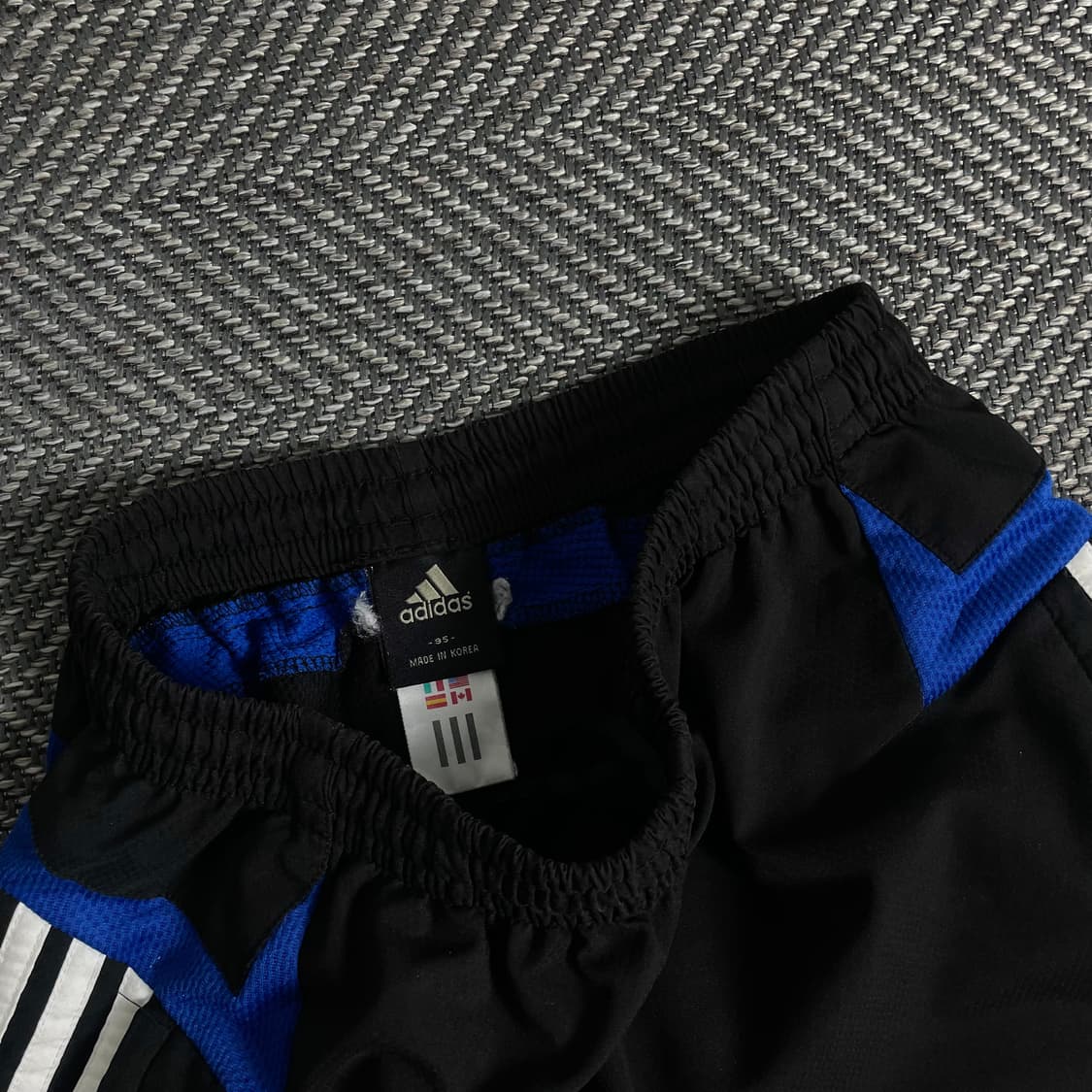 00s 아디다스 올드스쿨 배색 우븐 트랙자켓 & 트랙팬츠 세트o 3741 상품이미지8