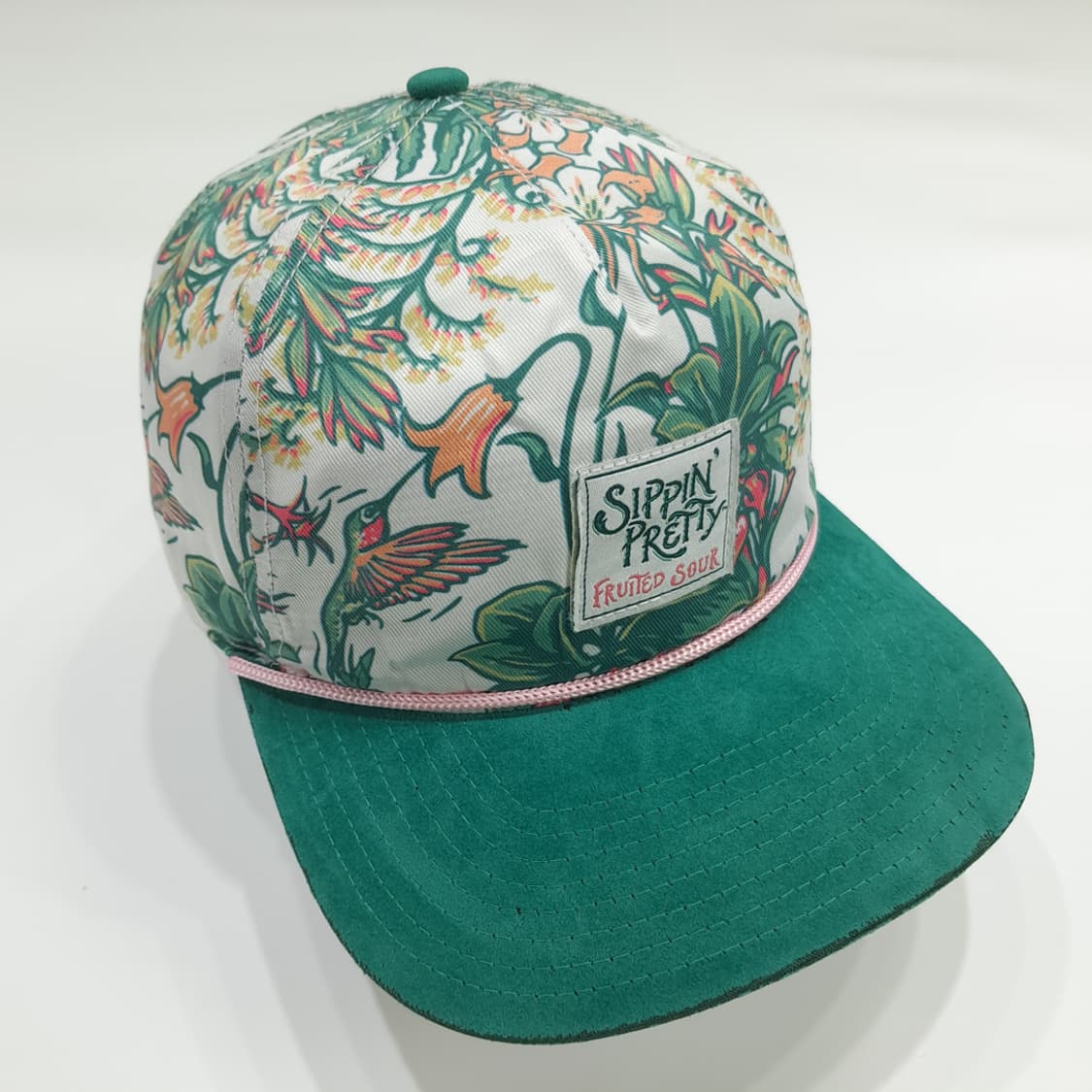 Odell Floral Hummingbird Rope Cap P1510 상품이미지2