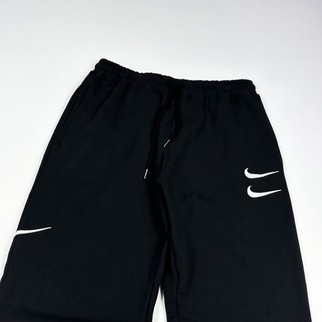나이키 더블스우시 블랙 코튼 조거팬츠 (XL) 상품이미지4