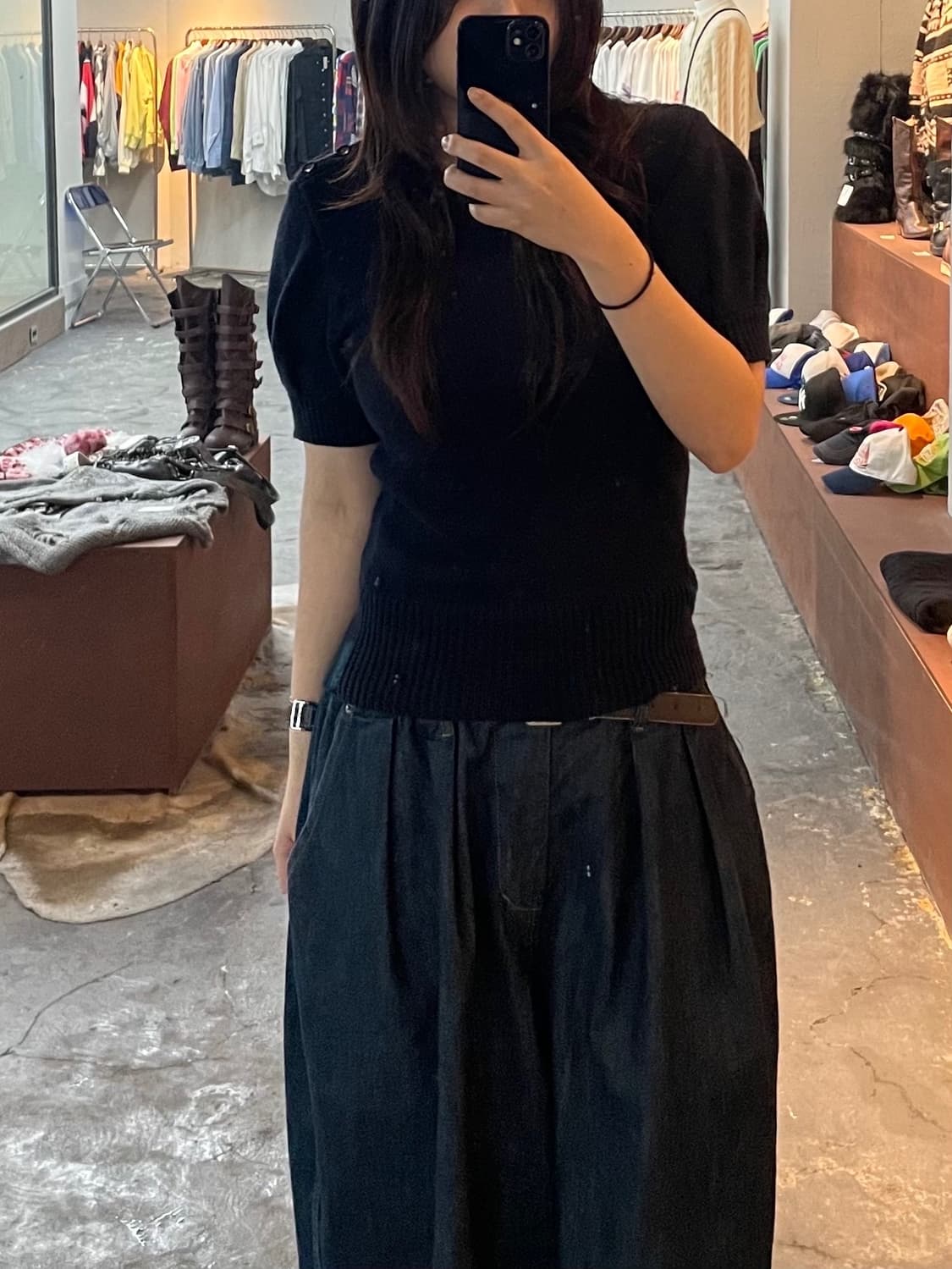 폴로 랄프로렌 버튼 반팔 코튼 니트 H695 상품이미지1