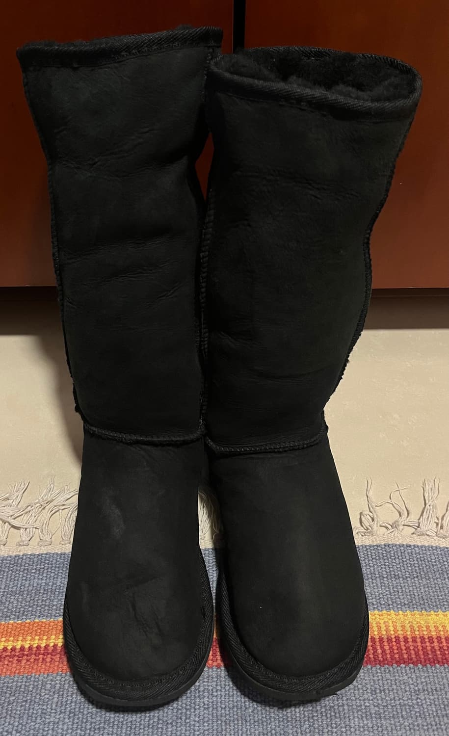 UGG 블랙 롱부츠 230 상품이미지4