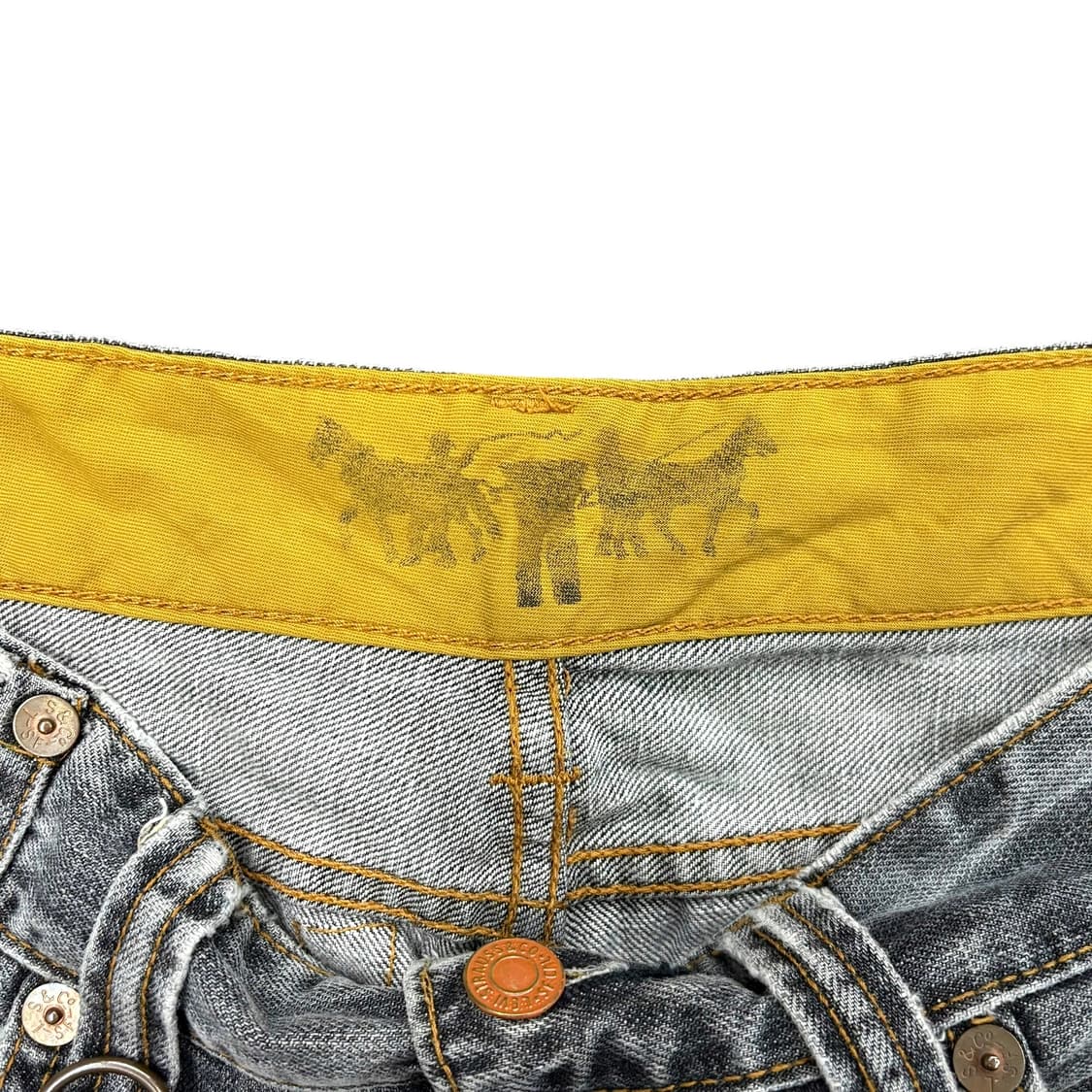 (32) 90s 리바이스 522A 웨스턴 그레이 진 상품이미지5