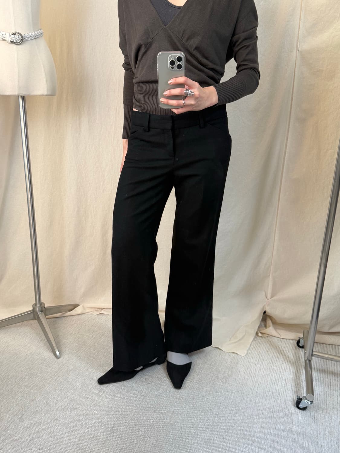 [로로피아나 원단] K.T 캐시미어 블렌드 울 슬랙스 상품이미지1