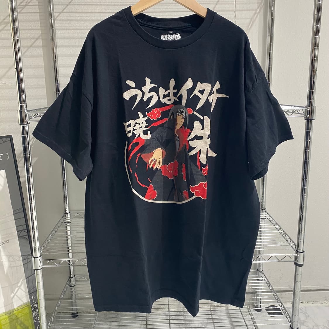 나루토 이타치 오피셜 애니메이션 티셔츠 상품이미지1