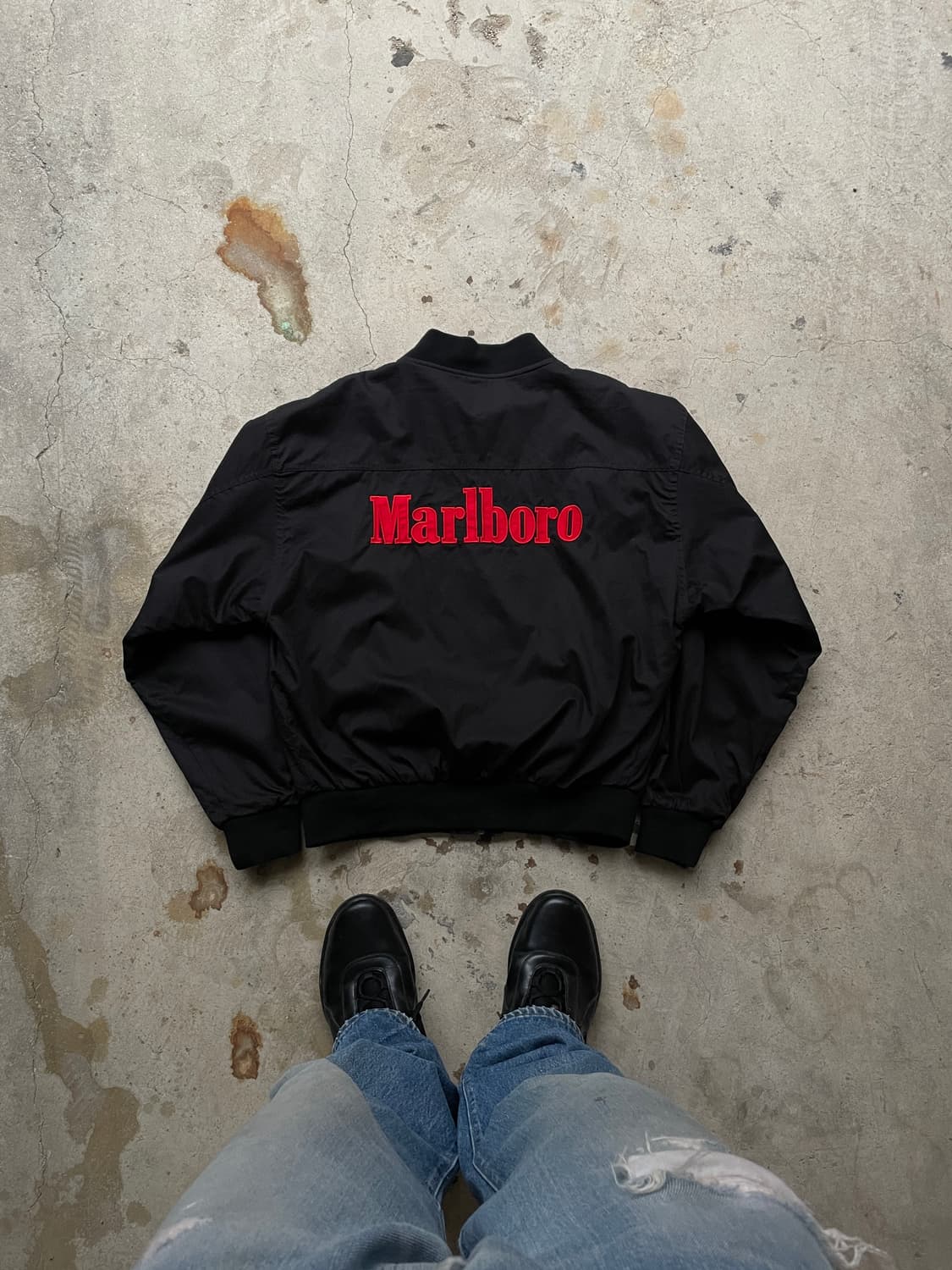 90s Marlboro Reversible Bomber Jacket 상품이미지2