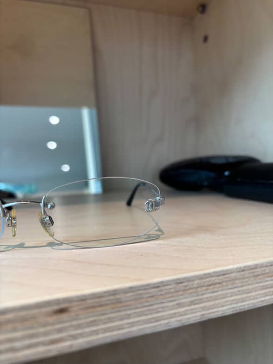 CHANEL CC LOGO GLASSES 샤넬 빈티지 안경 상품이미지3