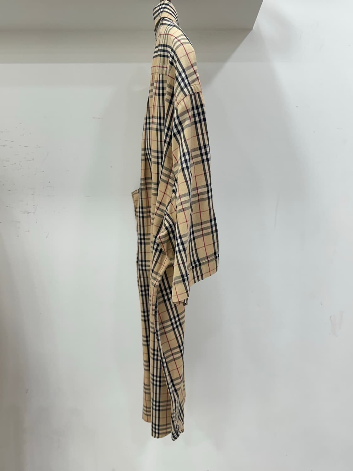 버버리 남성 체크 남방 상품이미지2