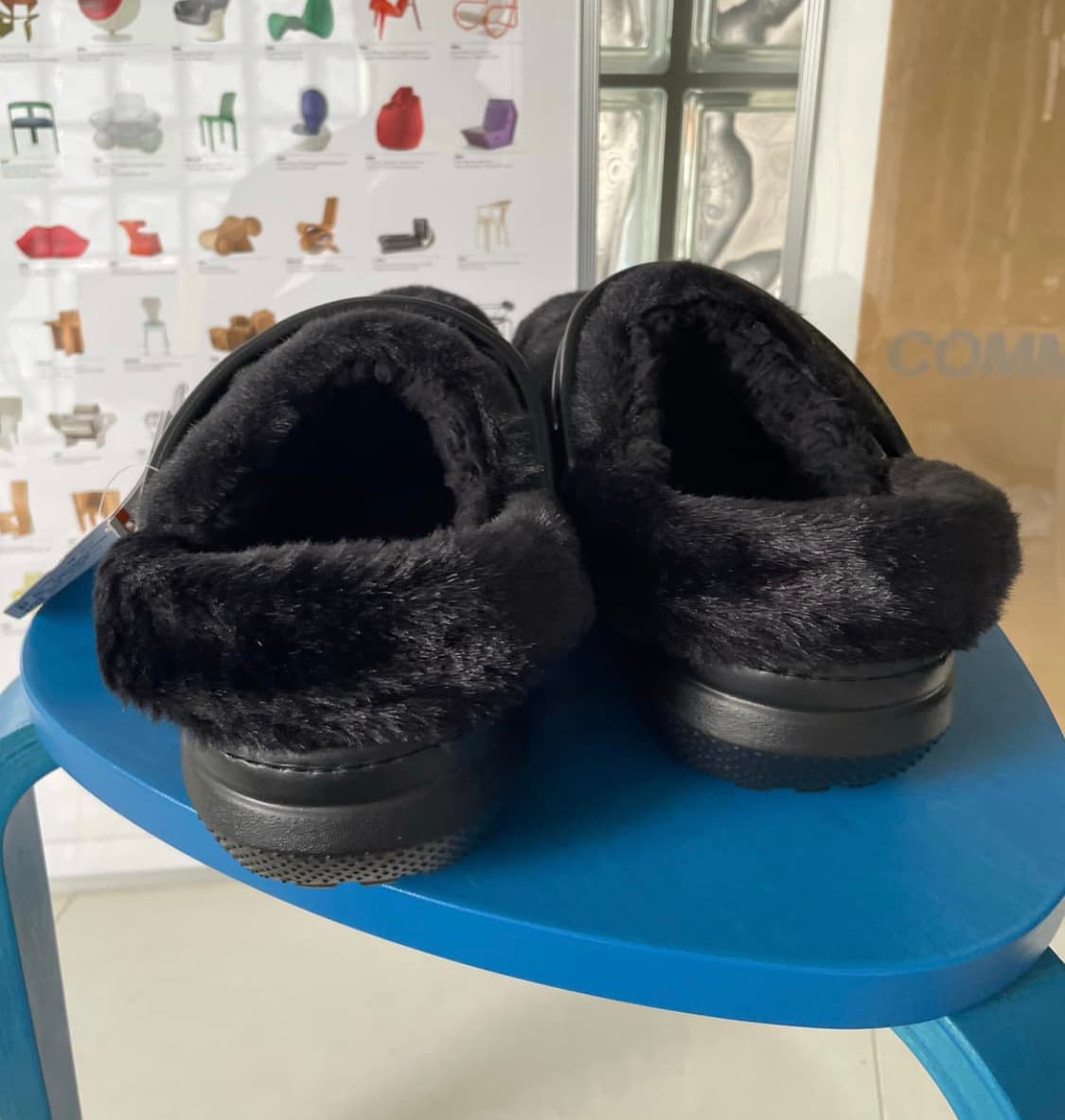 Crocs 크록스 클래식 퍼 슈어 슬리퍼 남자 여자 상품이미지3