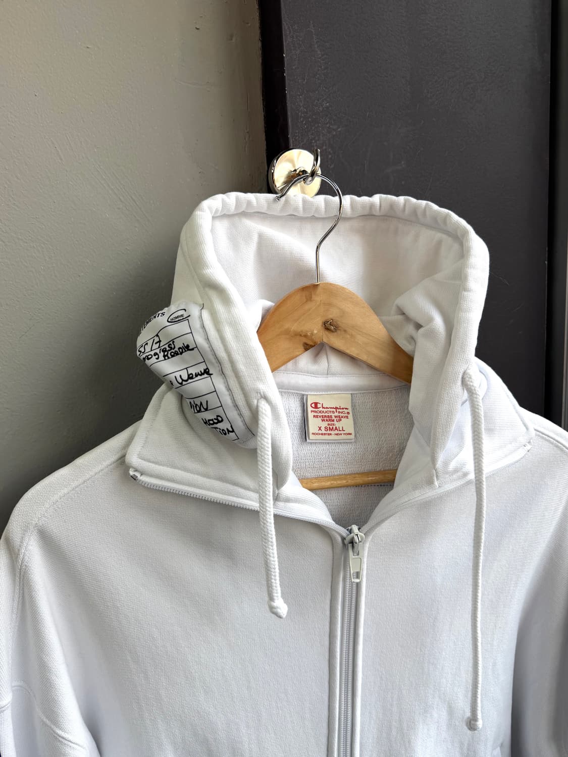 36/ 베트멍 x 챔피온 사이드 로고라인 집업 후디 (SS17) 상품이미지5