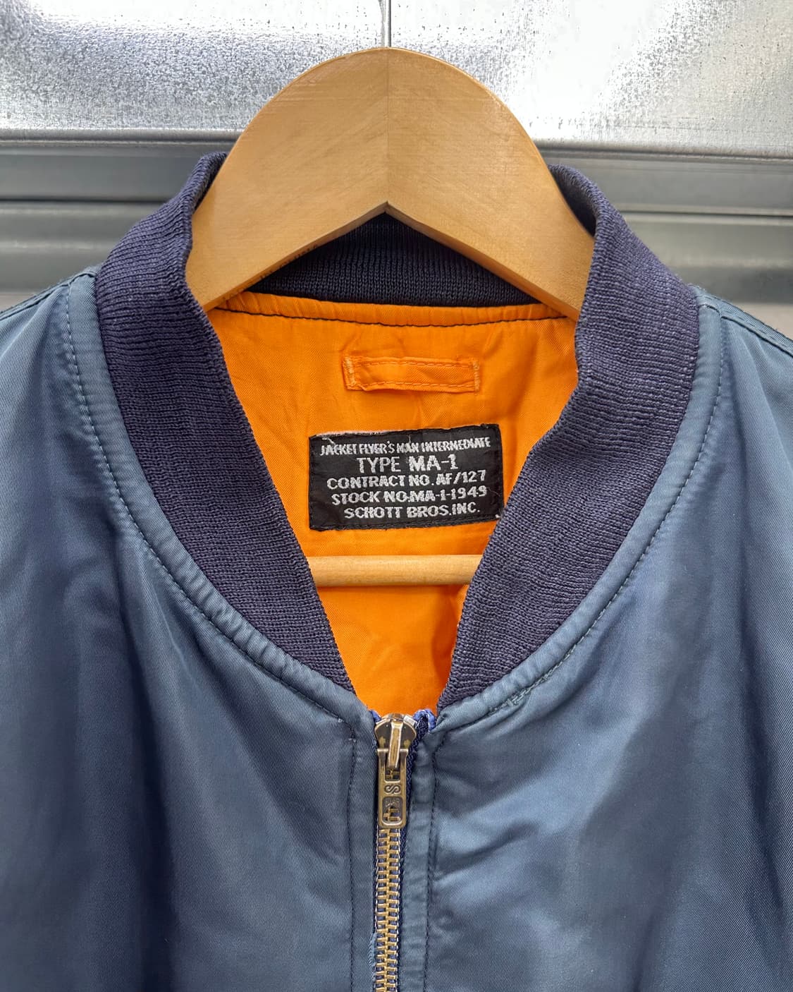 (XL)SCHOTT 항공 점퍼-M1328 상품이미지2