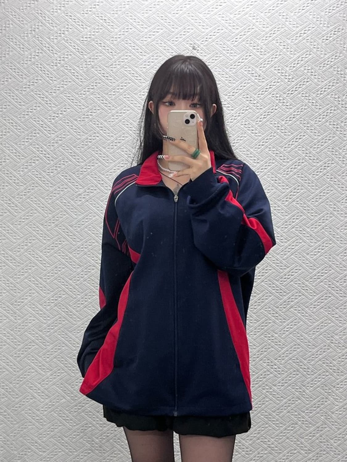 엄브로 올드스쿨 레트로 스포티 배색 져지 집업 105 C10653 상품이미지1