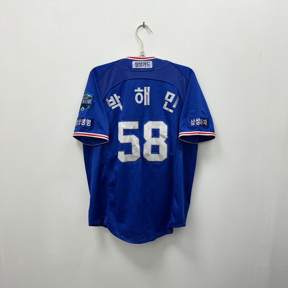 삼성라이온즈 2019시즌 박해민 마킹 원정 유니폼 95 상품이미지5