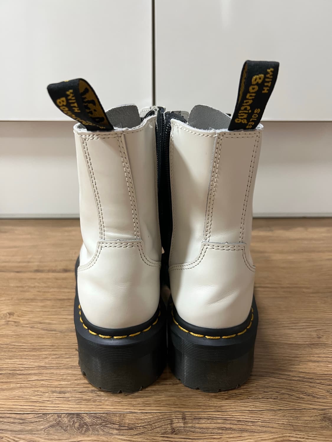 닥터마틴 제이든 화이트 플랫폼 부츠 UK5 상품이미지5