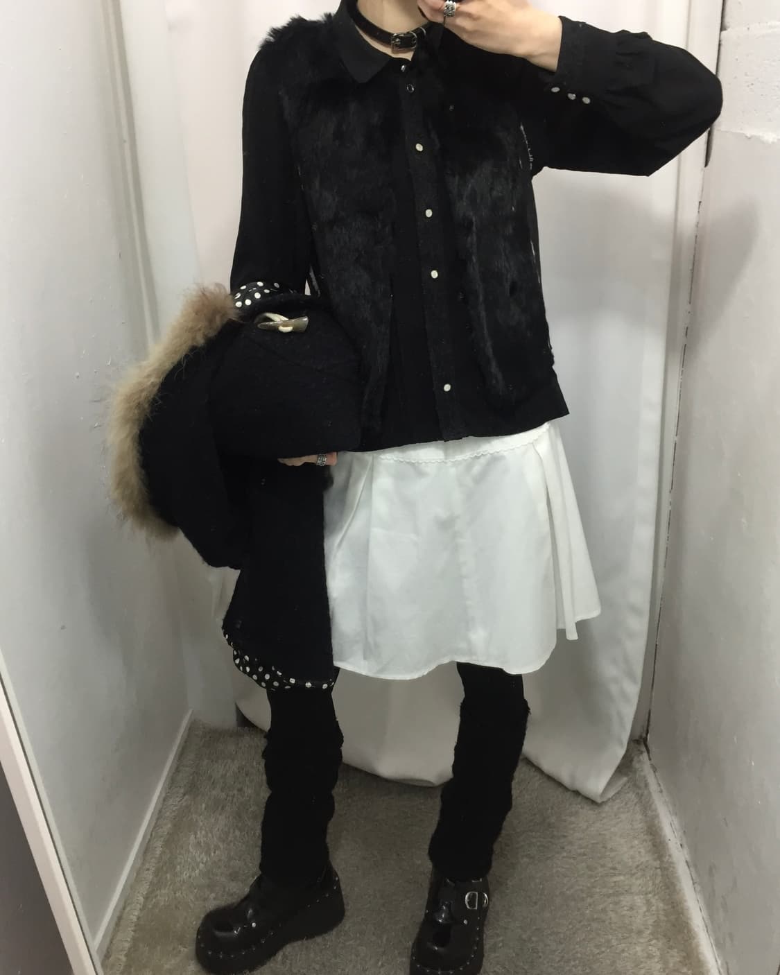 AXES FEMME  블랙 코디🐺  상품이미지4