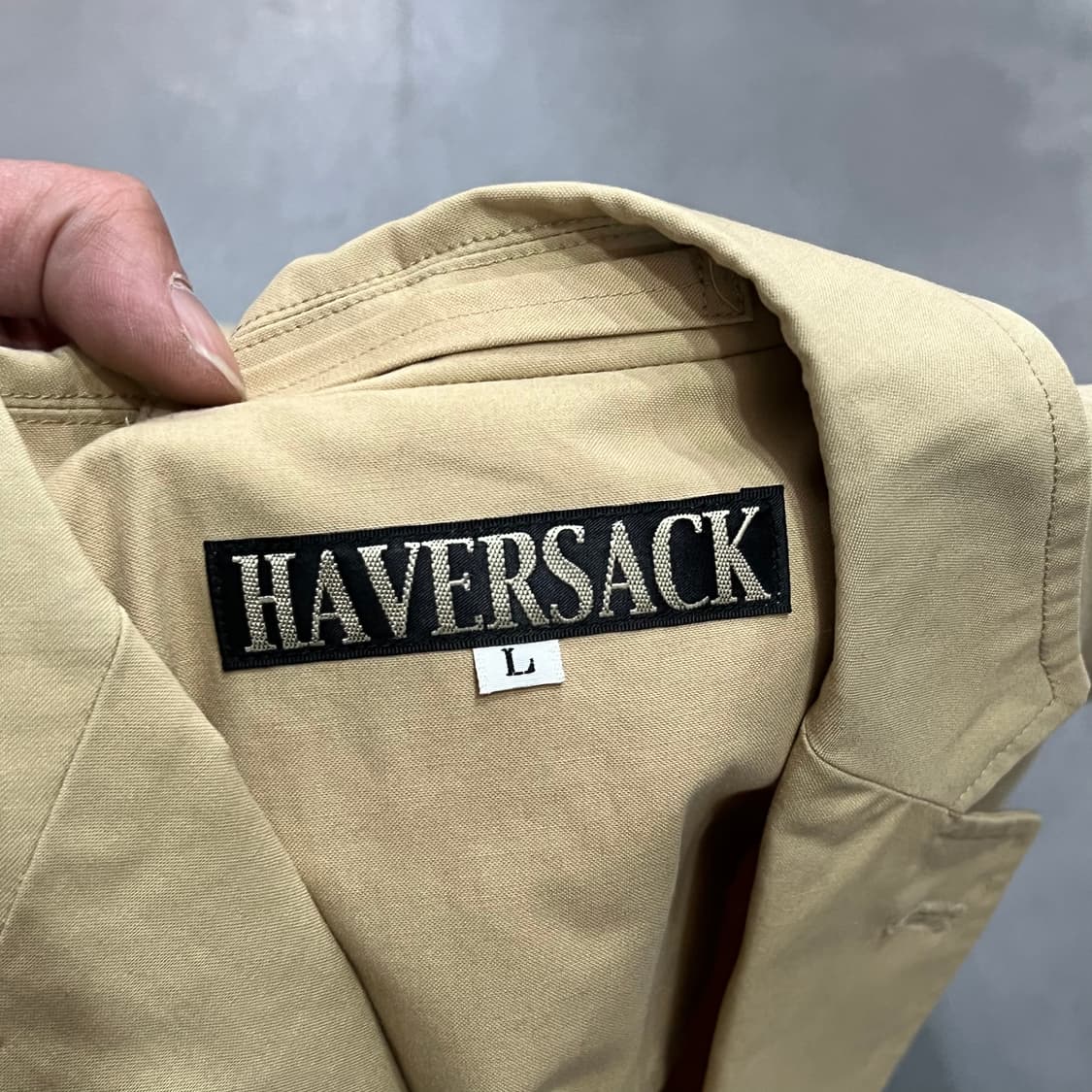  하버색 코튼 워크 블레이저 y15924 상품이미지5