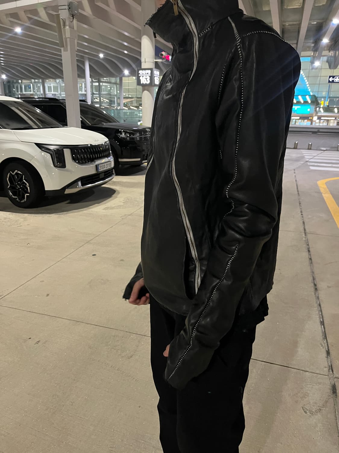 TYPE III HIGH NECK LEATHER JACKET 상품이미지7