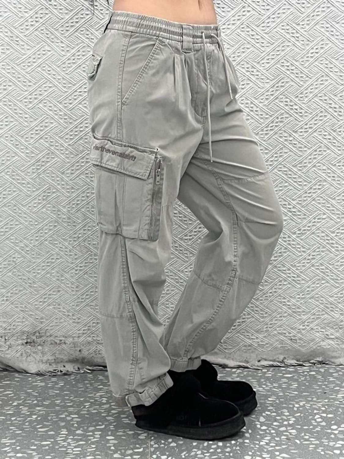 디스이즈네버댓 스트릿 힙합 밴딩 조거 카고팬츠 S C09212 상품이미지1
