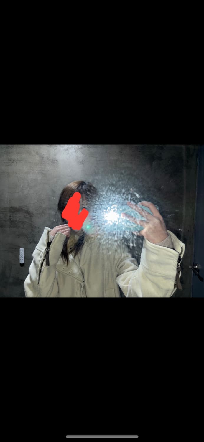 Id Vintage 아이보리 무스탕 상품이미지8