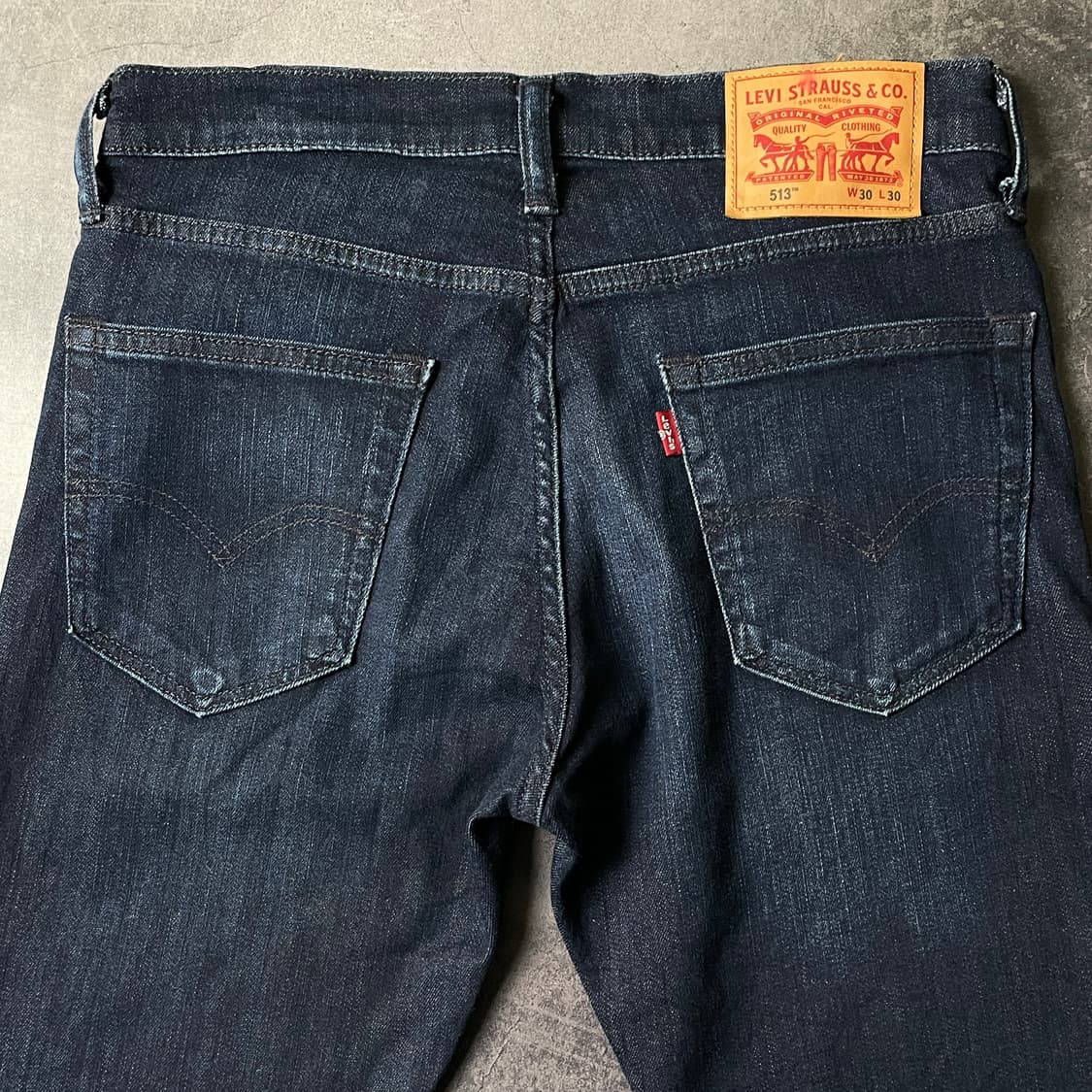 LEVI'S 리바이스513 슬림 스트레이트핏 코튼 데님 팬츠 A00660 상품이미지6