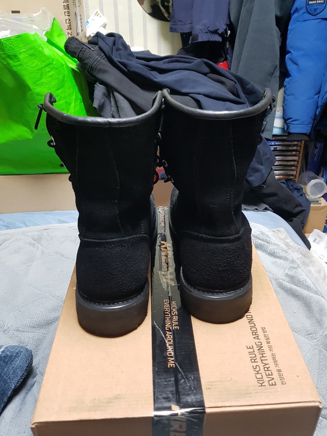 해병대 개선 봉합식 전투화 군화 255L 판매 상품이미지3