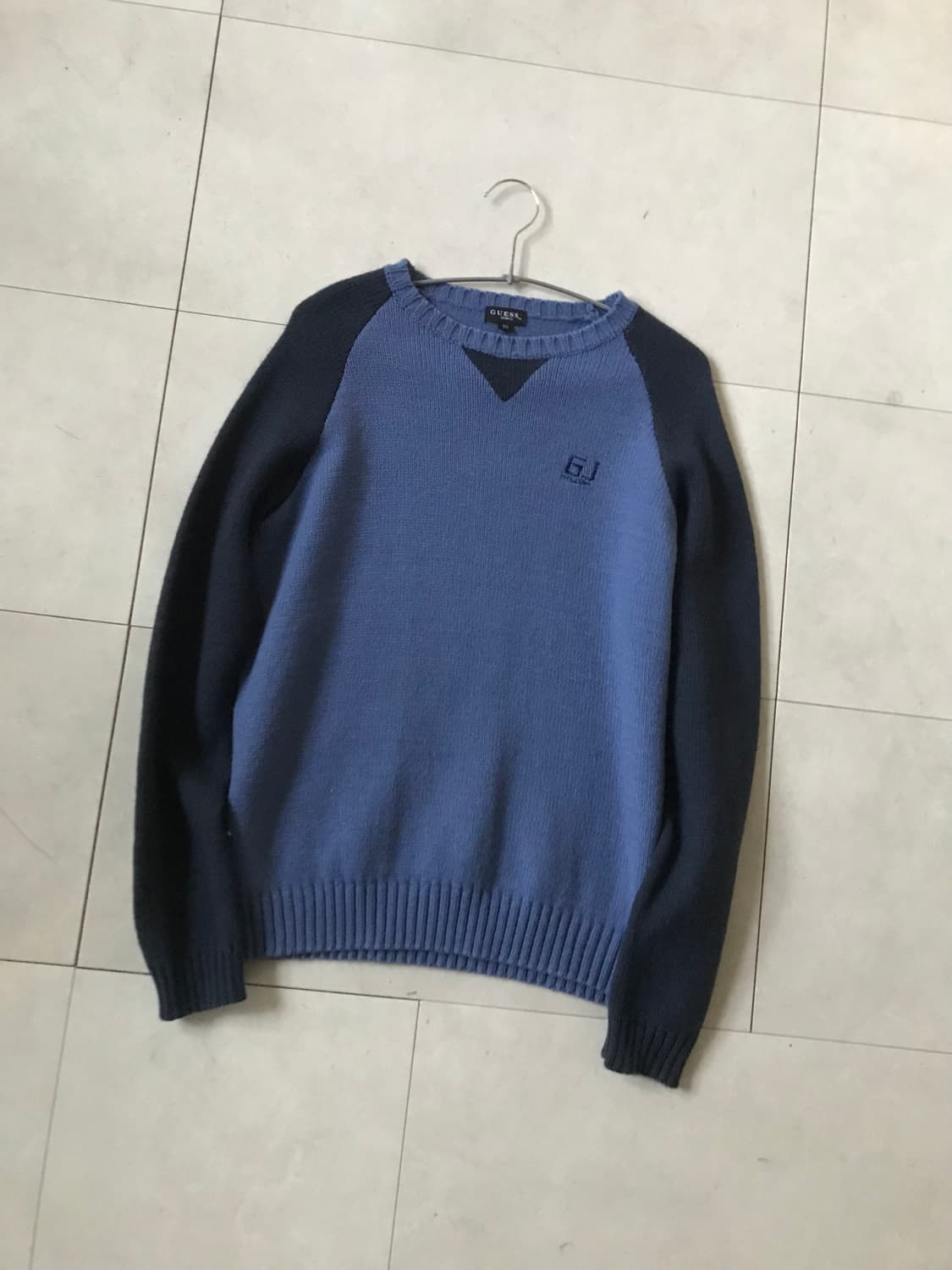 게스 네이비 나그랑 니트 상품이미지7