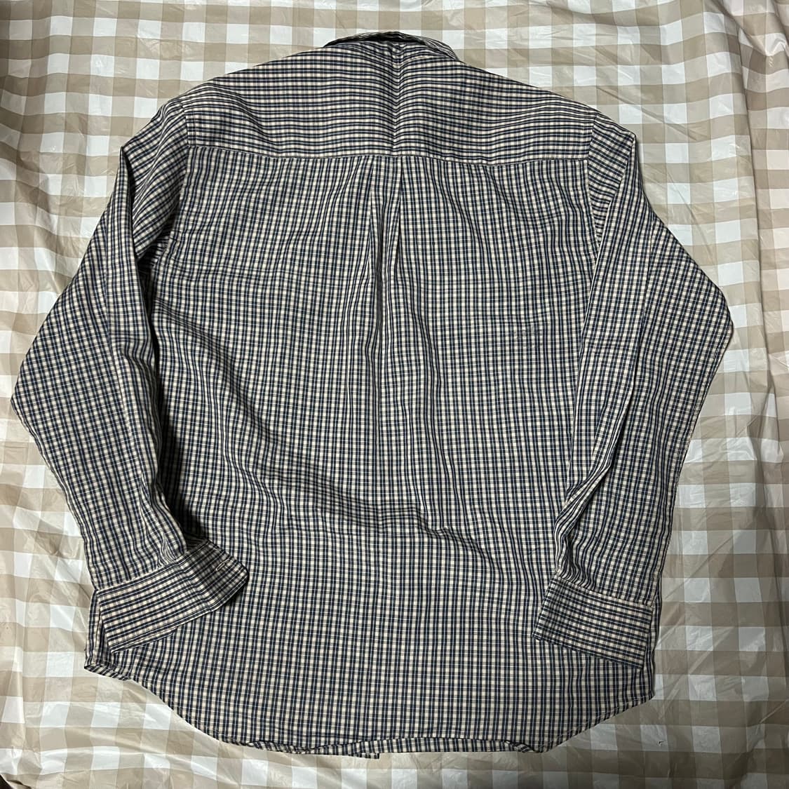 Mesotron 체크셔츠 100 긴팔 체크 셔츠 와이셔츠 상품이미지3