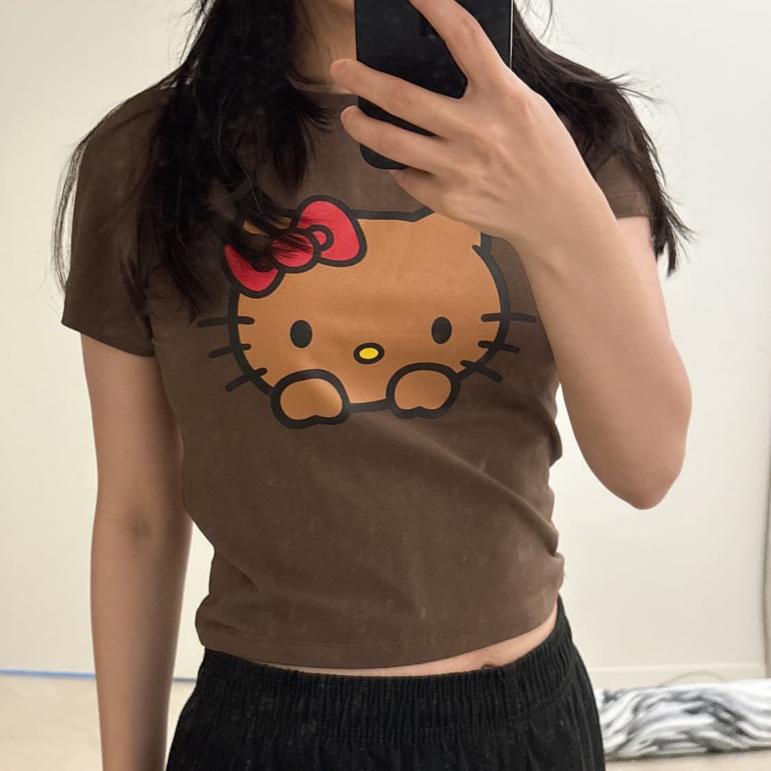 태닝키티 티셔츠 에이블리 상품이미지1