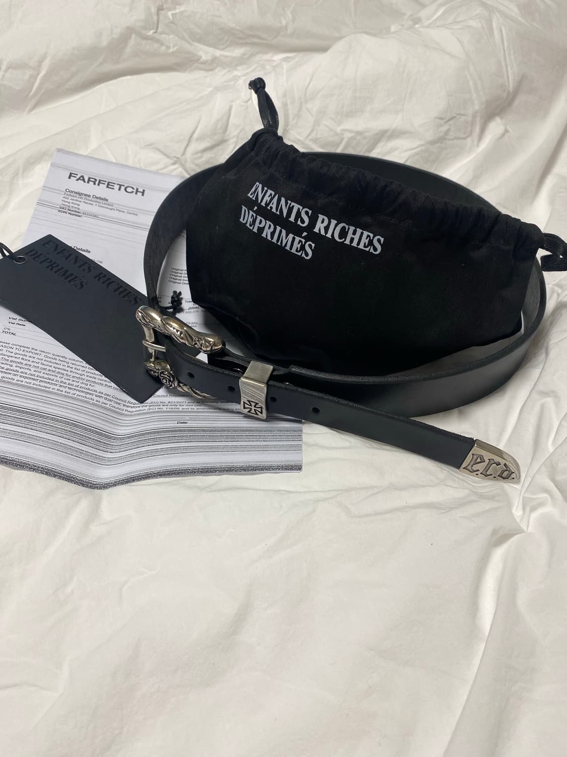 ENFANTS RICHES DÉPRIMÉS 클래식 로즈 버클 벨트 상품이미지2