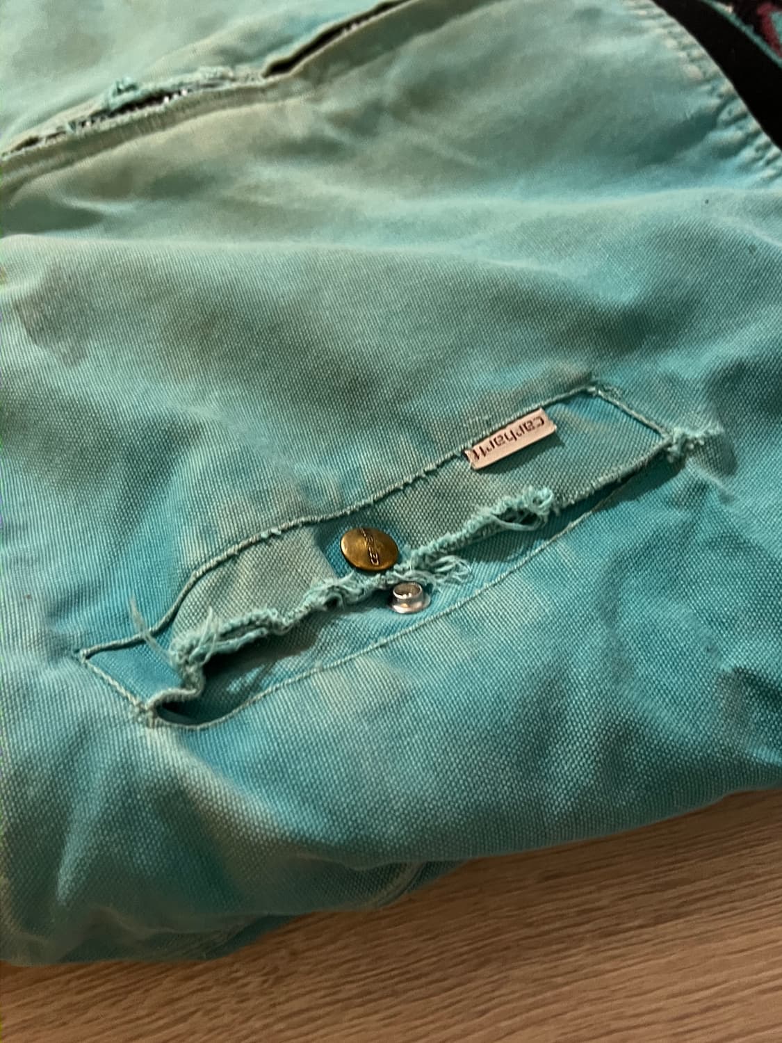 90s 칼하트 아즈텍 JQ441 터콰이즈 105 상품이미지9