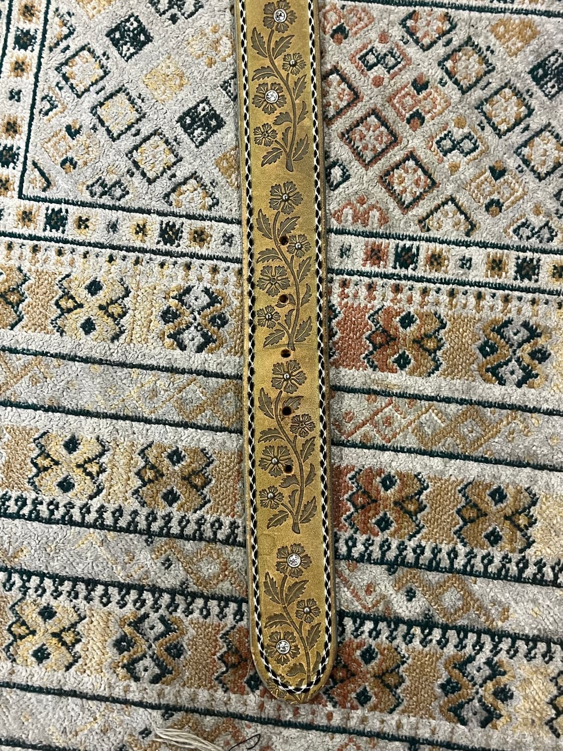 빈티지 플라워 스톤 벨트 #csz2498 상품이미지6