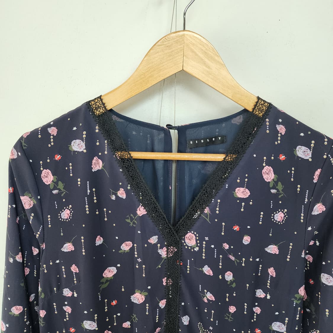 시슬리 플라워 롱 원피스 상품이미지2