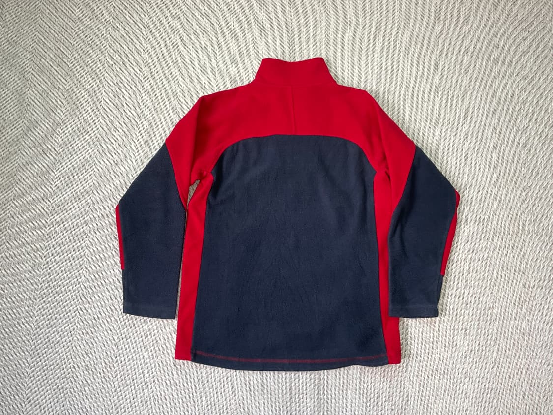 00s 올드갭 배색 플리스 하프집업 상품이미지7