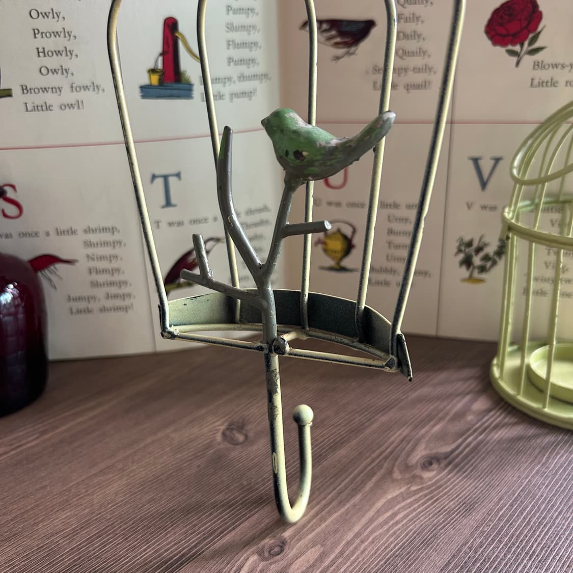 새장 장식 벽걸이 후크 소품 상품이미지7