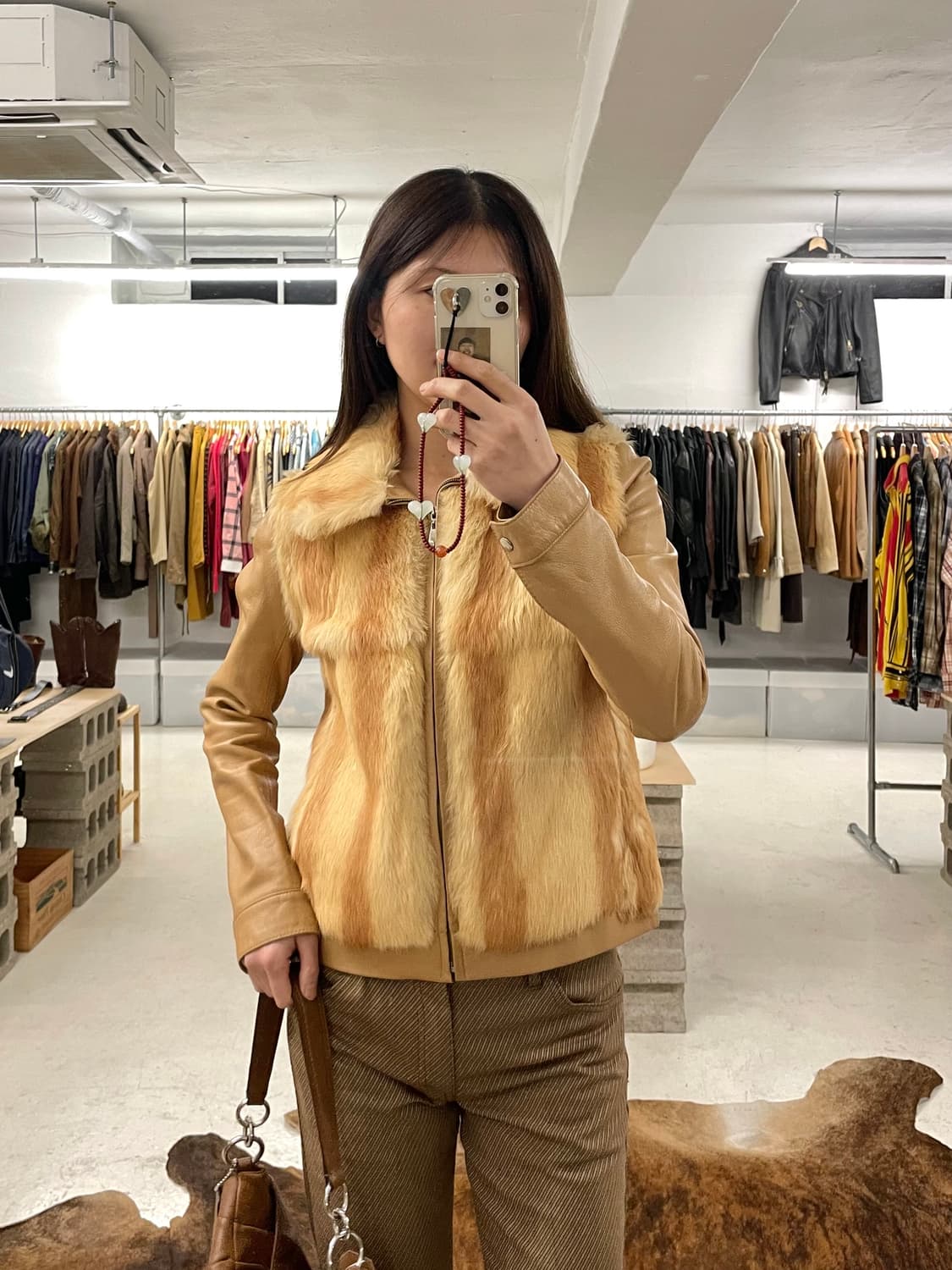 VTG leather grizzly Jacket 상품이미지1